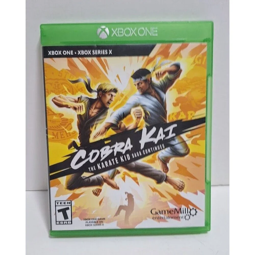 MICROSOFT XBOX ONE & XBOX SERIES X COBRA KAI THE KARATE KID SAGA CONTINUES